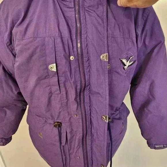 TRIPLE FAT GOOSE JACKET SIZE SMALL BY TURBO SPORTSWEAR EUC NO HOOD - Picture 3 of 16